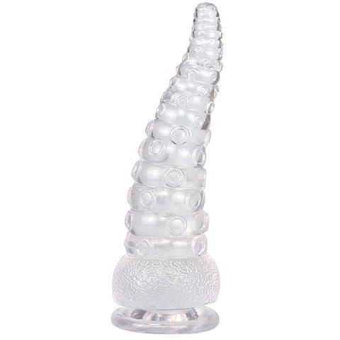 DILDO CONSOLADOR TENTACULO MITOLOGICO COLOR TRANSPARENTE Moira